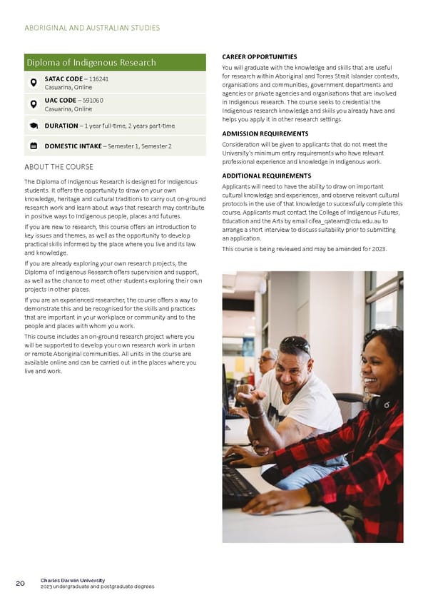 CDU Course Guide Flipbook - Page 24