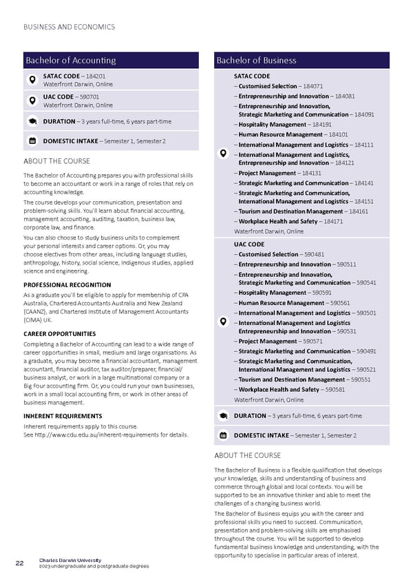 CDU Course Guide Flipbook - Page 26