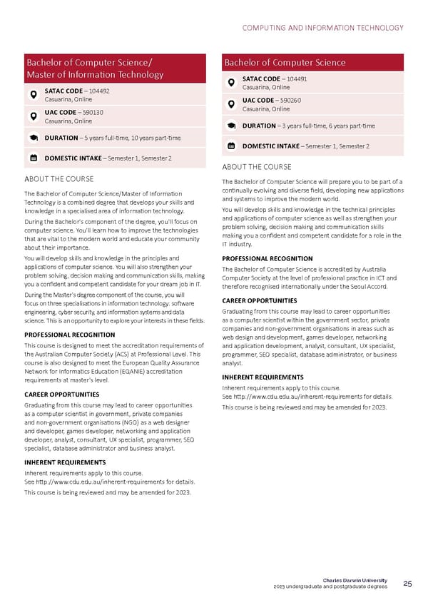 CDU Course Guide Flipbook - Page 29