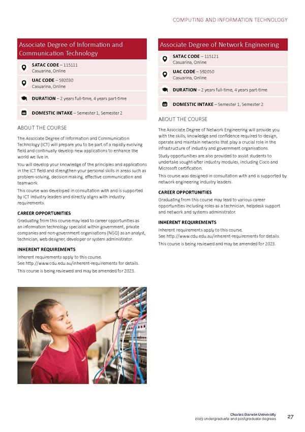 CDU Course Guide Flipbook - Page 31