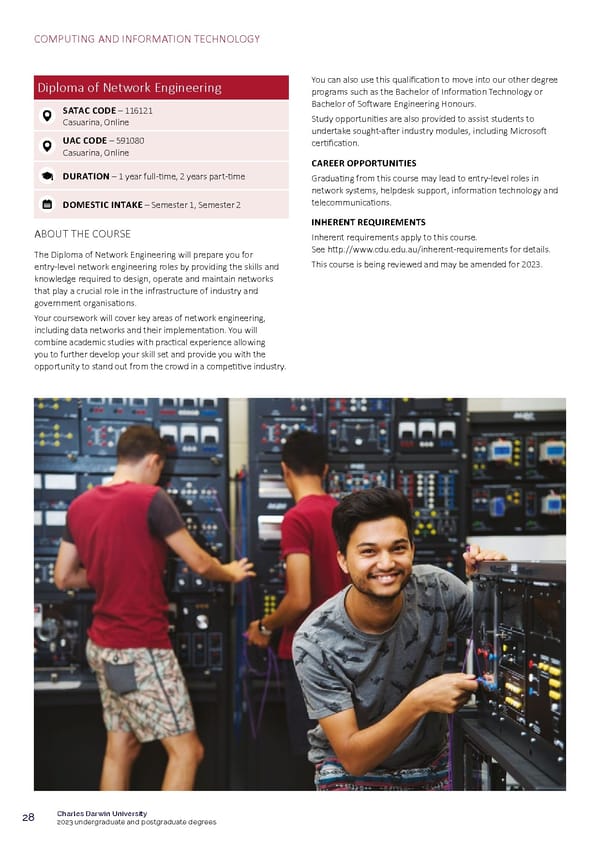 CDU Course Guide Flipbook - Page 32