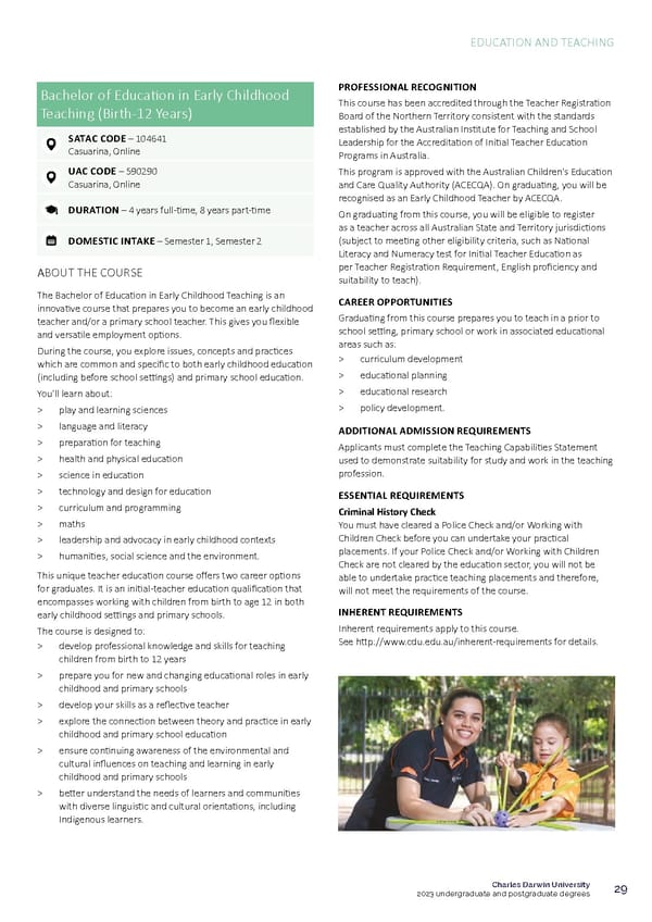 CDU Course Guide Flipbook - Page 33