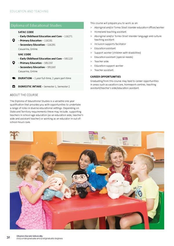 CDU Course Guide Flipbook - Page 36
