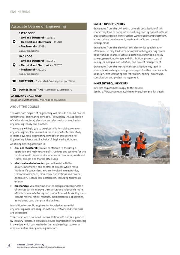 CDU Course Guide Flipbook - Page 40