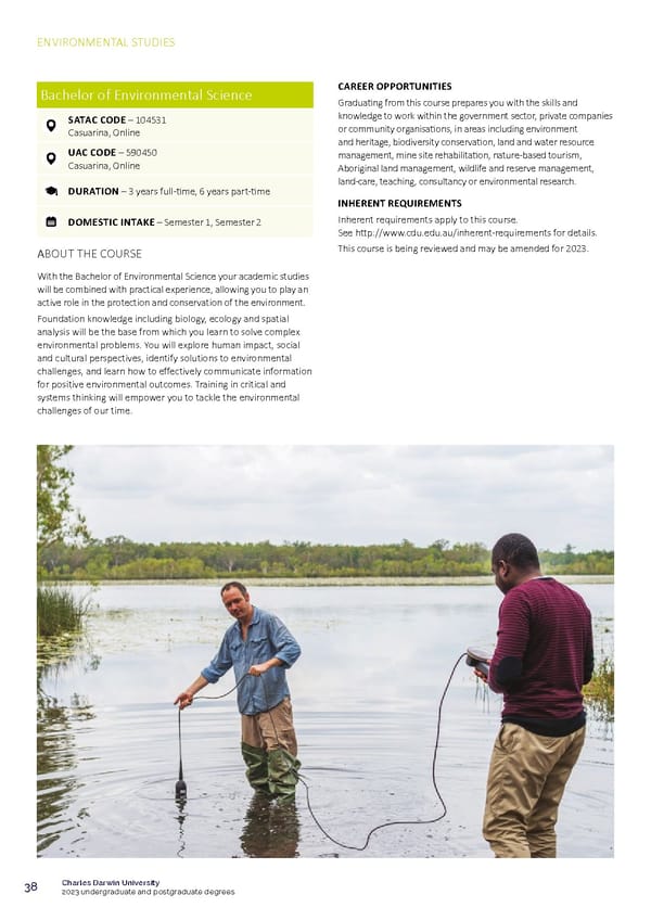 CDU Course Guide Flipbook - Page 42