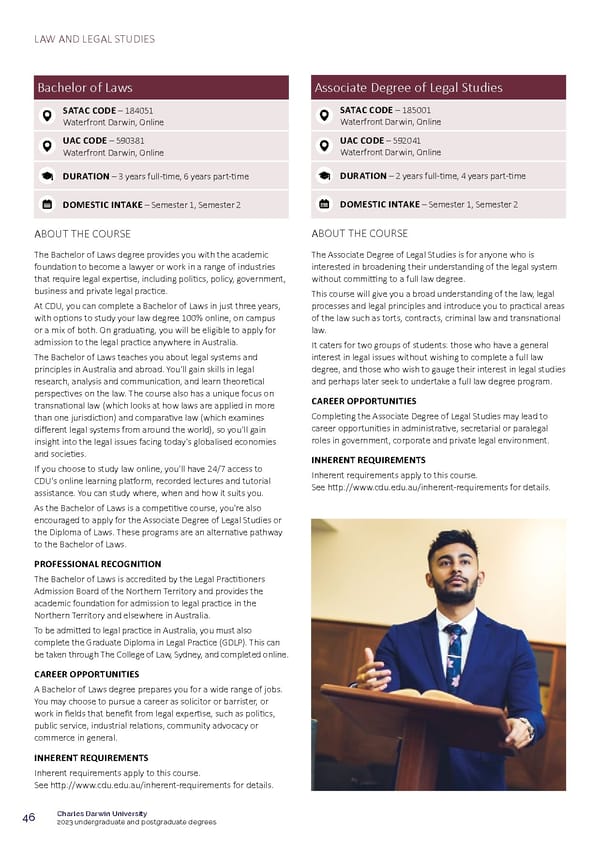 CDU Course Guide Flipbook - Page 50