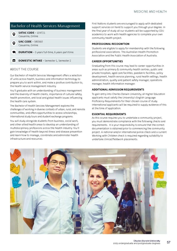 CDU Course Guide Flipbook - Page 61