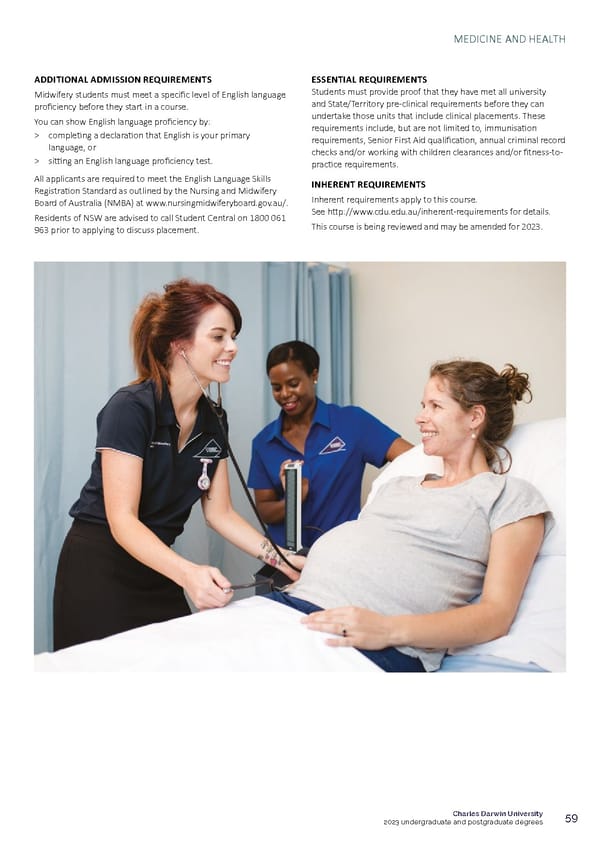 CDU Course Guide Flipbook - Page 63