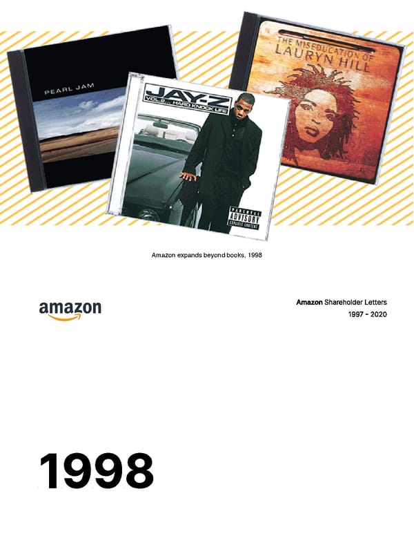 Amazon Shareholder Letters 1997-2020 - Page 7