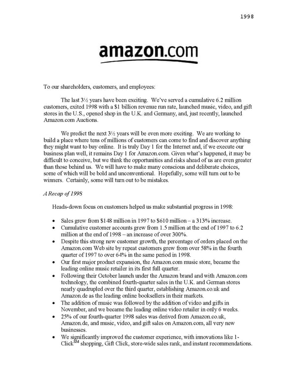 Amazon Shareholder Letters 1997-2020 - Page 8