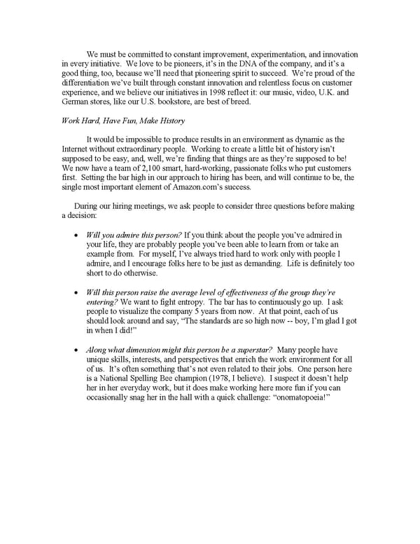 Amazon Shareholder Letters 1997-2020 - Page 10