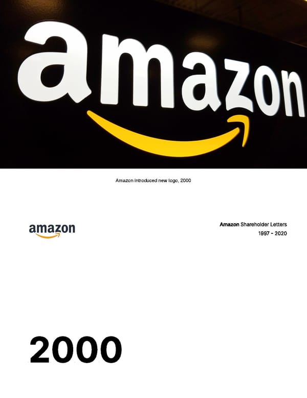 Amazon Shareholder Letters 1997-2020 - Page 19