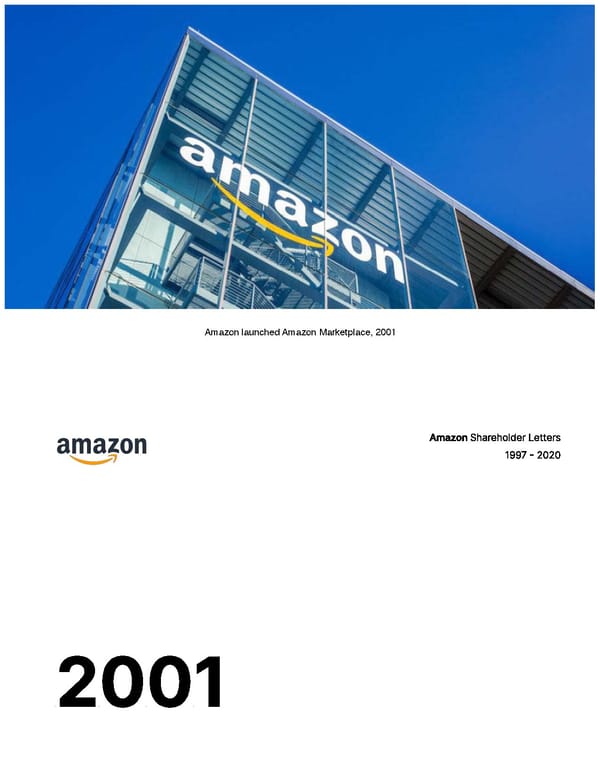 Amazon Shareholder Letters 1997-2020 - Page 22