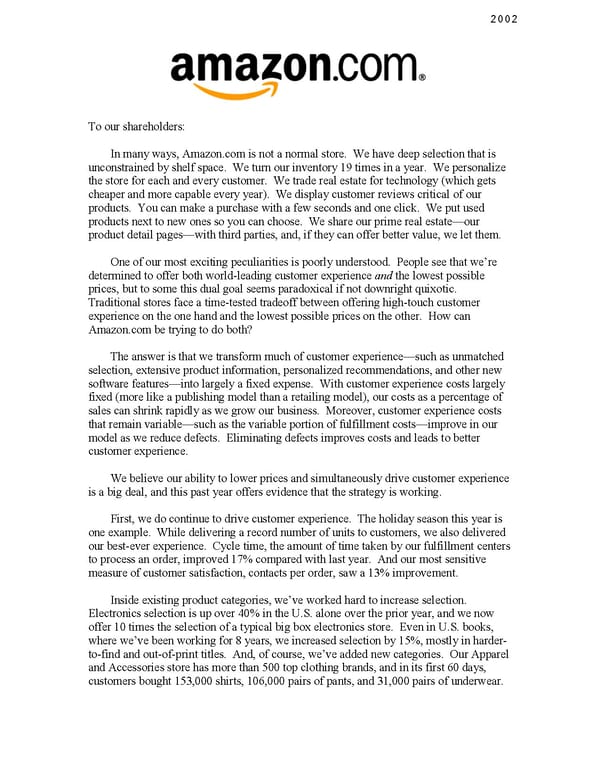 Amazon Shareholder Letters 1997-2020 - Page 27