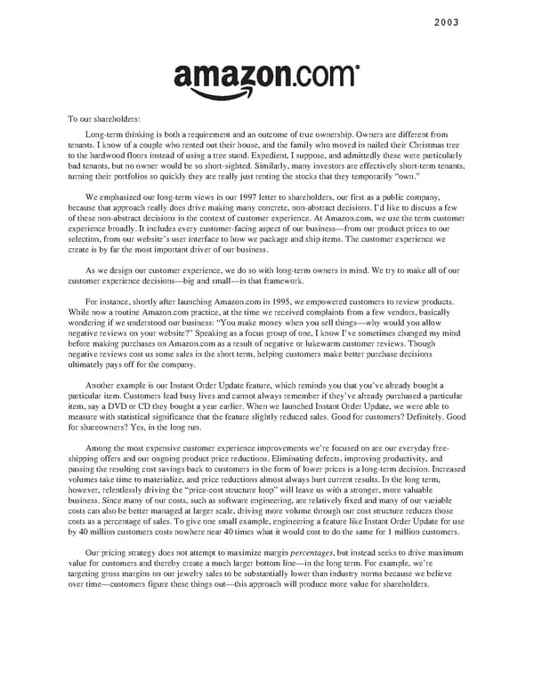 Amazon Shareholder Letters 1997-2020 - Page 31