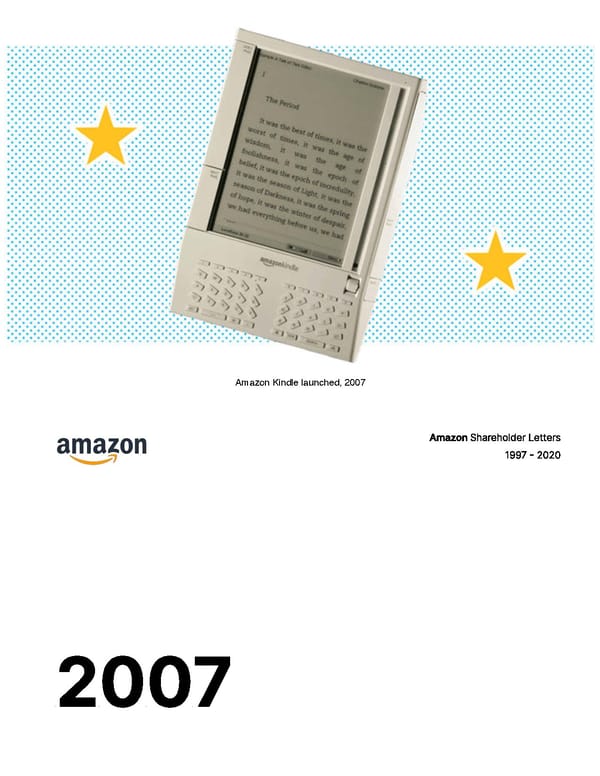 Amazon Shareholder Letters 1997-2020 - Page 43