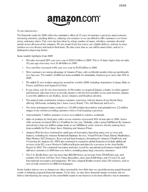 Amazon Shareholder Letters 1997-2020 - Page 50