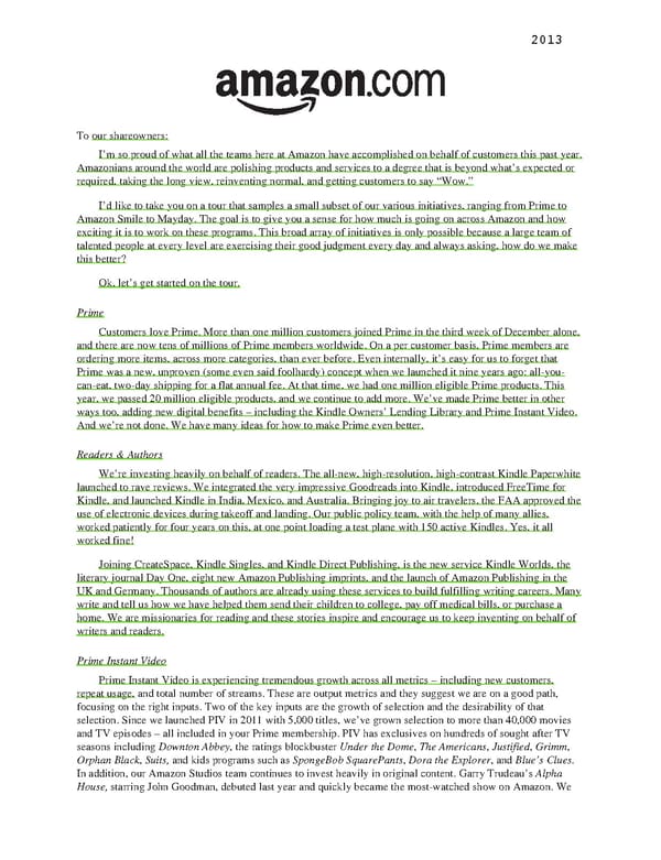 Amazon Shareholder Letters 1997-2020 - Page 63