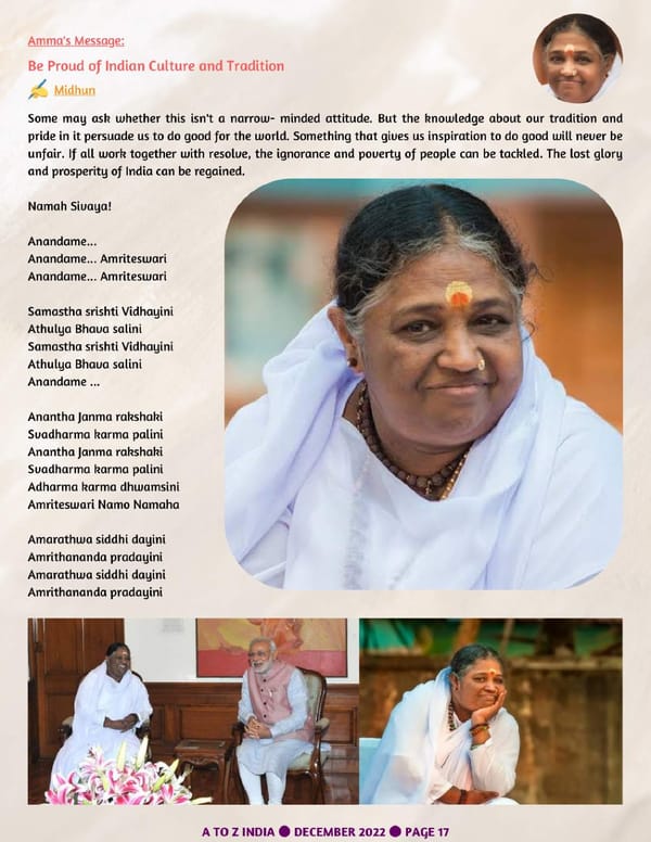 A TO Z INDIA - DECEMBER 2022 - Page 17