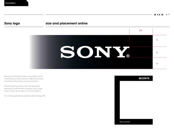 SONY Brand Book - Page 11