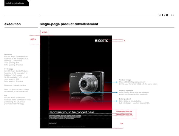 SONY Brand Book - Page 61