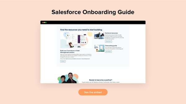 Salesforce Onboarding Guide RELAYTO Embed - Page 1