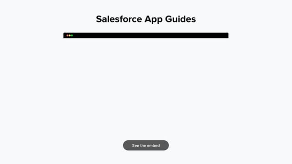 Salesforce App Guides RELAYTO Embed - Page 1