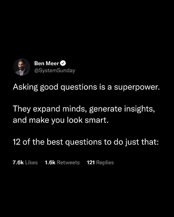 Asking Good Questions is a Superpower - Page 1