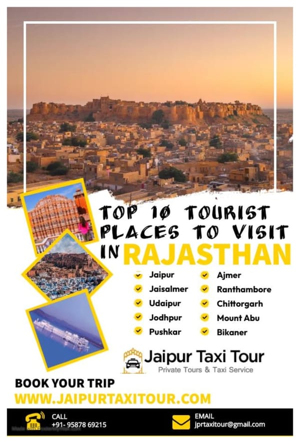 Top 10 Tourist Places to Visit in Rajasthan - Page 1