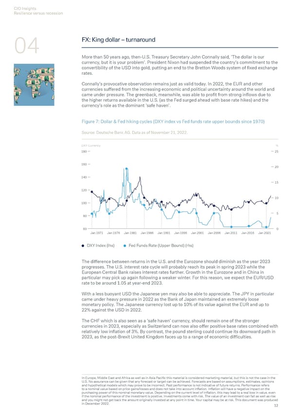 Deutsche Bank Economic and Investment Outlook - Page 14