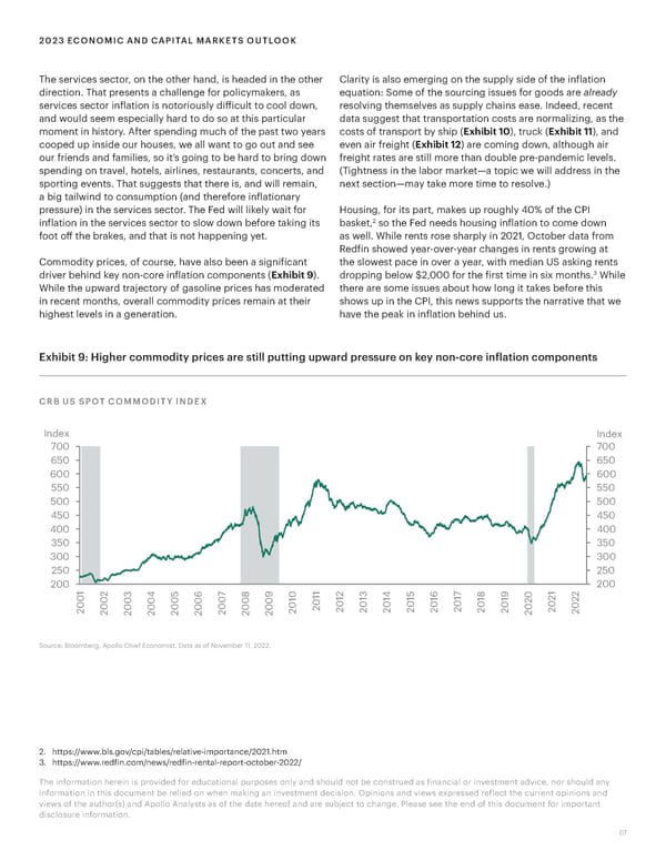 Apollo 2023 Economic and Capital Markets Outlook - Page 7
