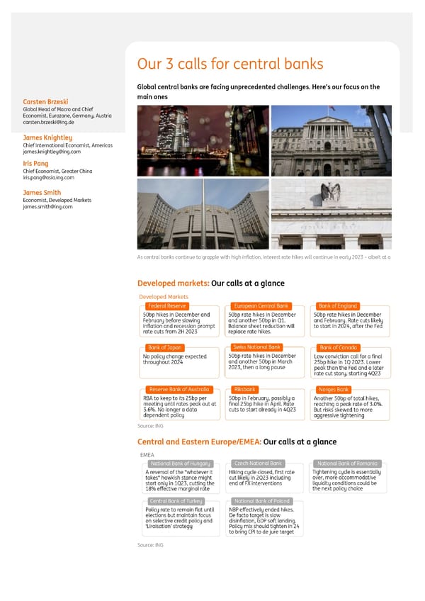 ING Global Economic Outlook 2023 - Page 14