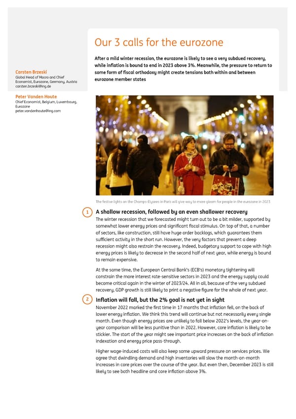 ING Global Economic Outlook 2023 - Page 25