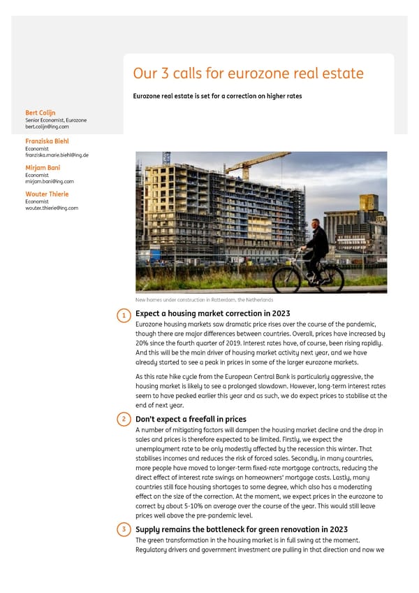 ING Global Economic Outlook 2023 - Page 33