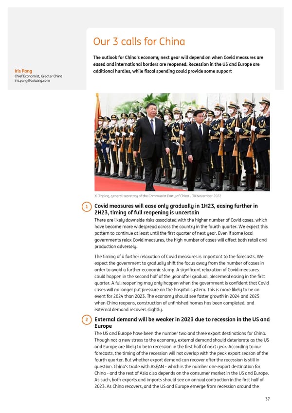 ING Global Economic Outlook 2023 - Page 37