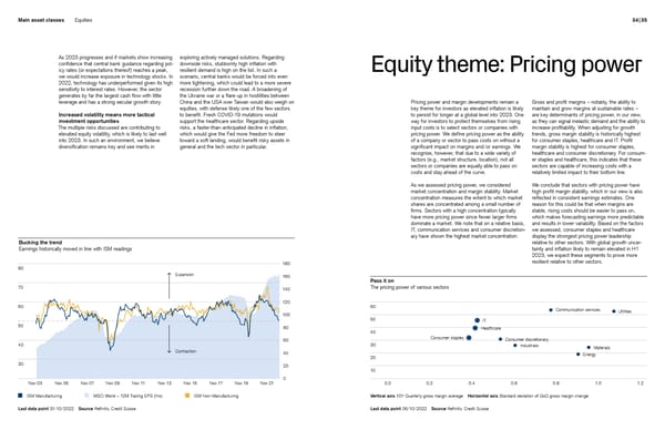 Credit Suisse Investment Outlook 2023 - Page 18