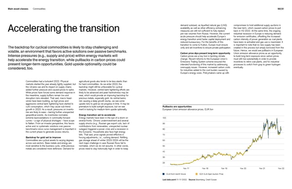 Credit Suisse Investment Outlook 2023 - Page 26