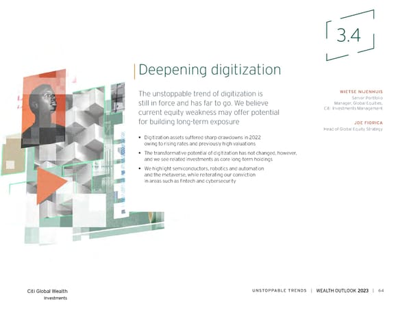 Citi Wealth Outlook 2023 - Page 64