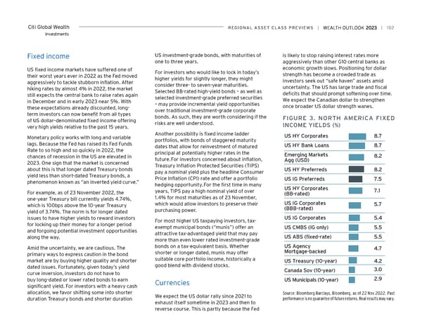 Citi Wealth Outlook 2023 - Page 102