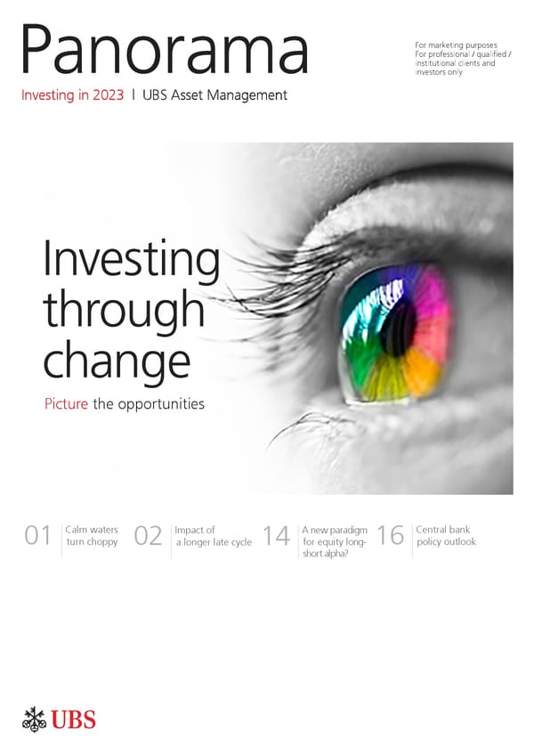 UBS Investing 2023 - Page 1