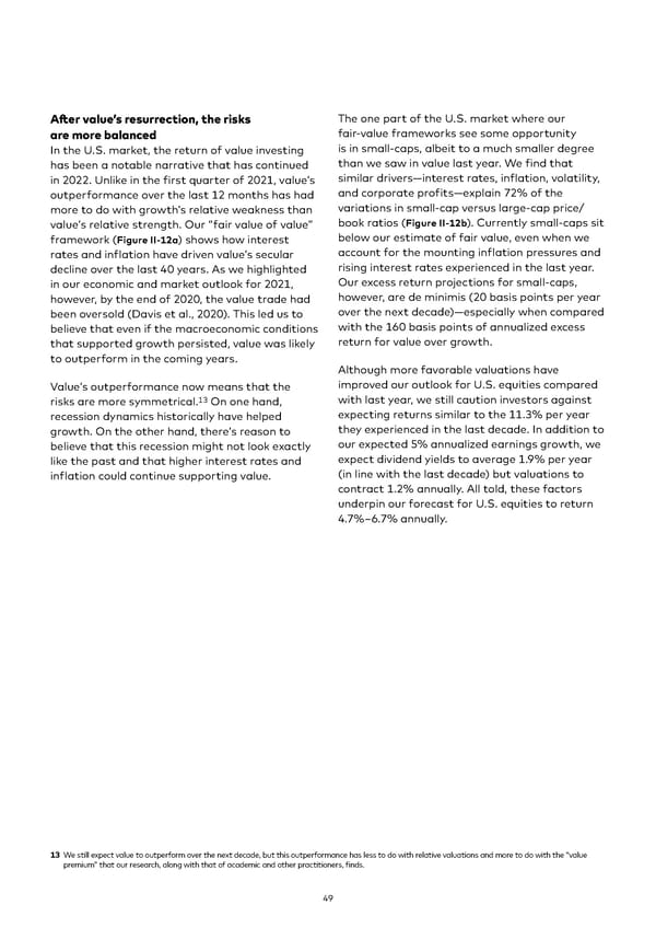 Vanguard economic and market outlook for 2023 - Page 49