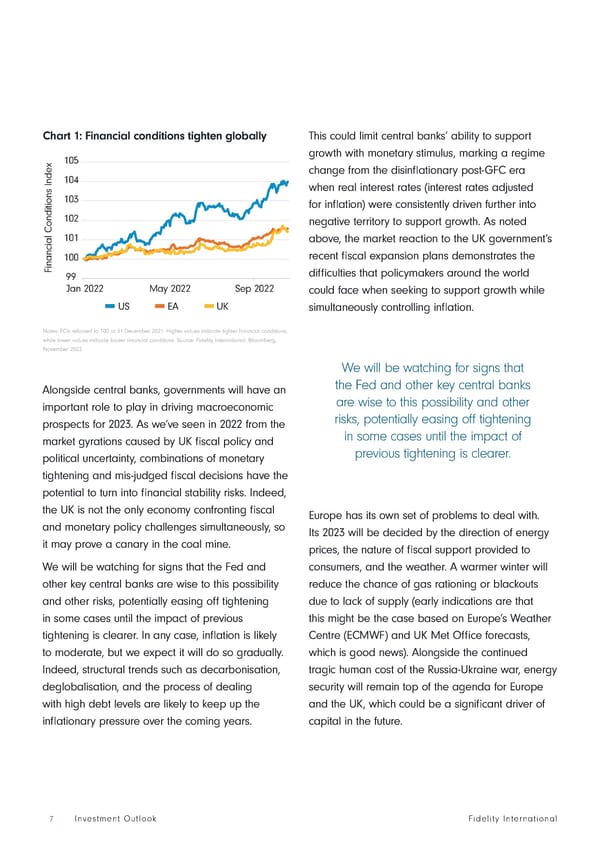 Fidelity International Outlook 2023 - Page 7