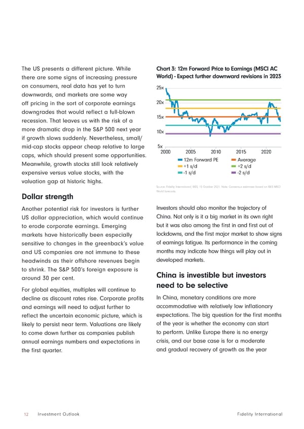 Fidelity International Outlook 2023 - Page 12