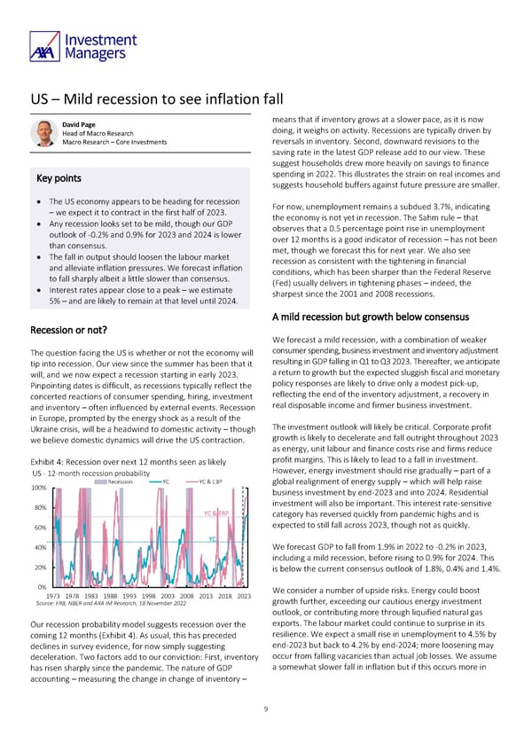 AXA IM Outlook 2023 full report - Page 9