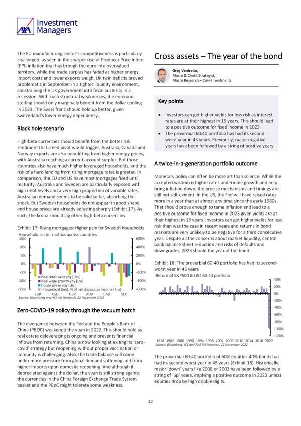 AXA IM Outlook 2023 full report - Page 22