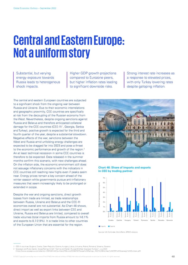 KPMG Global Economic Outlook - H2 2022 report - Page 48