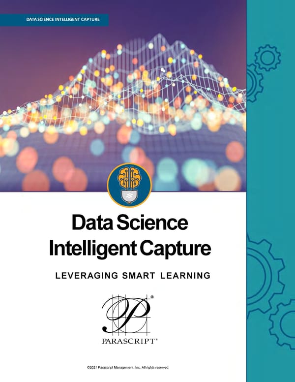 Data Science with Intelligent Capture - Page 1