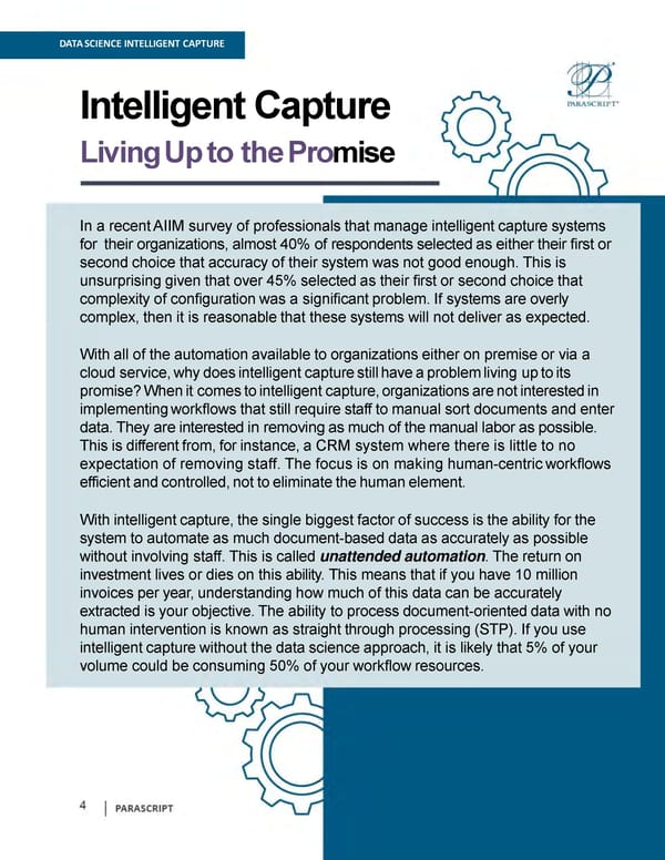 Data Science with Intelligent Capture - Page 4