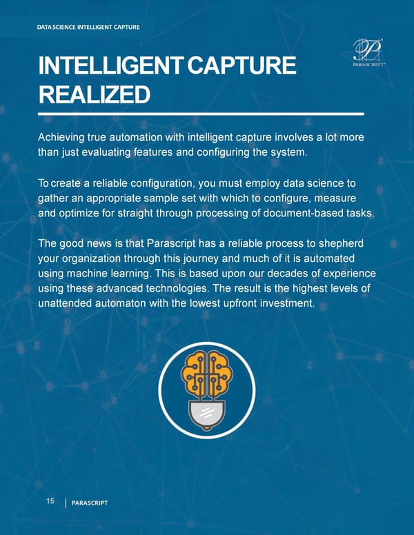 Data Science with Intelligent Capture - Page 15