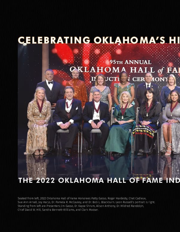 December 2022 Oklahoma Hall of Fame Magazine - Page 28